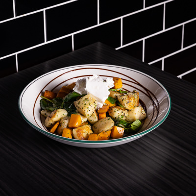 Gnocchi Zucca Spinaci