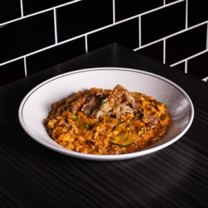 Crab and Zucchini Risotto