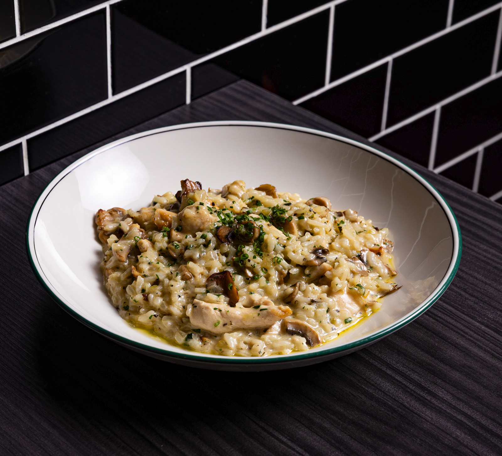 Chicken Mushroom Risotto